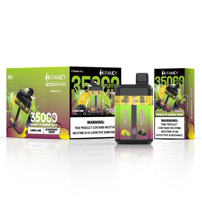 Disposable vape Lemon Lime & Blackberry Grape