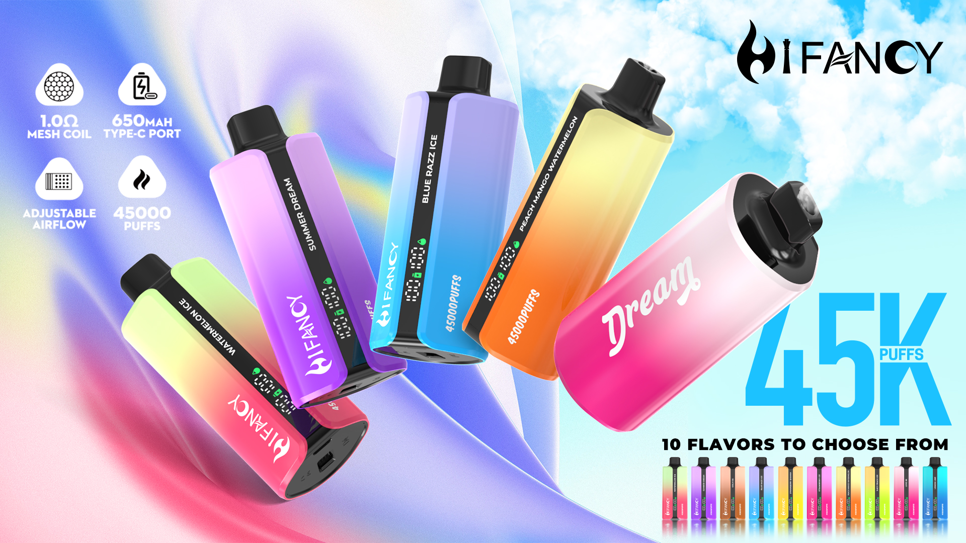 Hifancy Storm 45000 Disposable vape