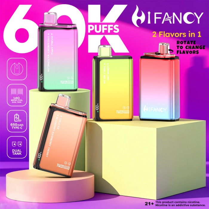 HiFancy TwinMax 60000 Disposable vape